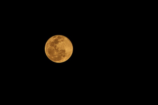 Photo une pleine lune