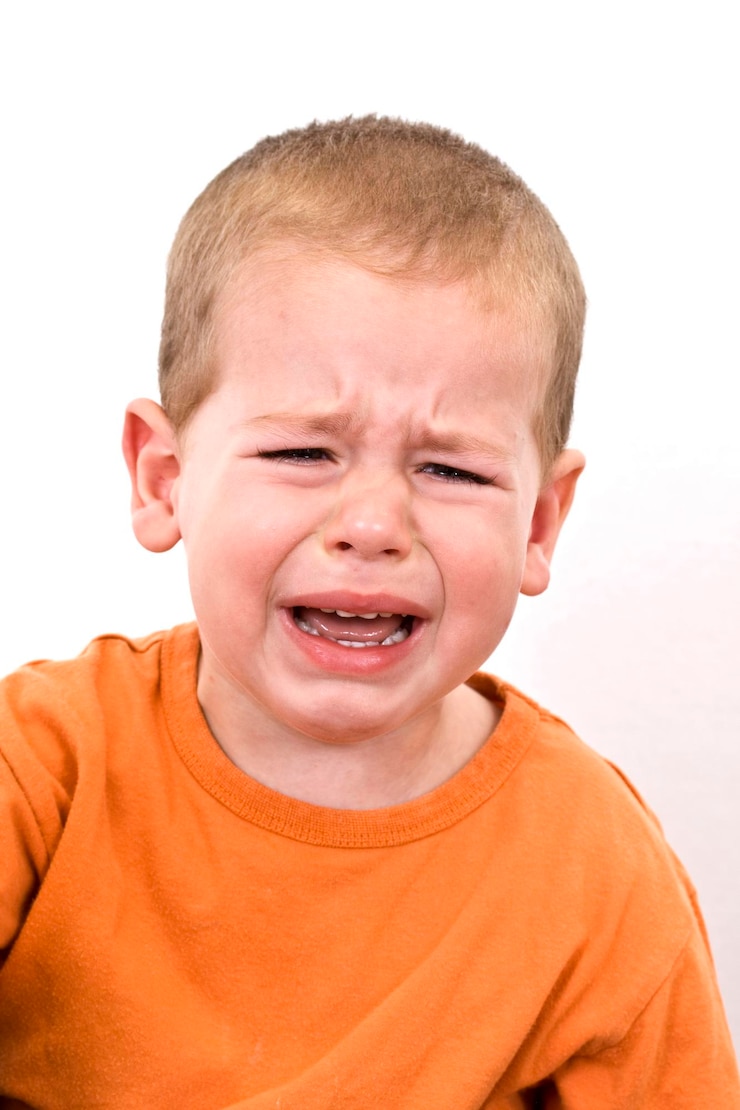 Photo pleurer garçon