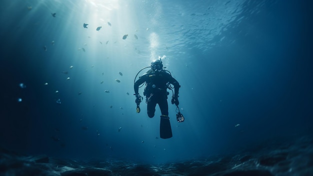 plongeur sous-marin