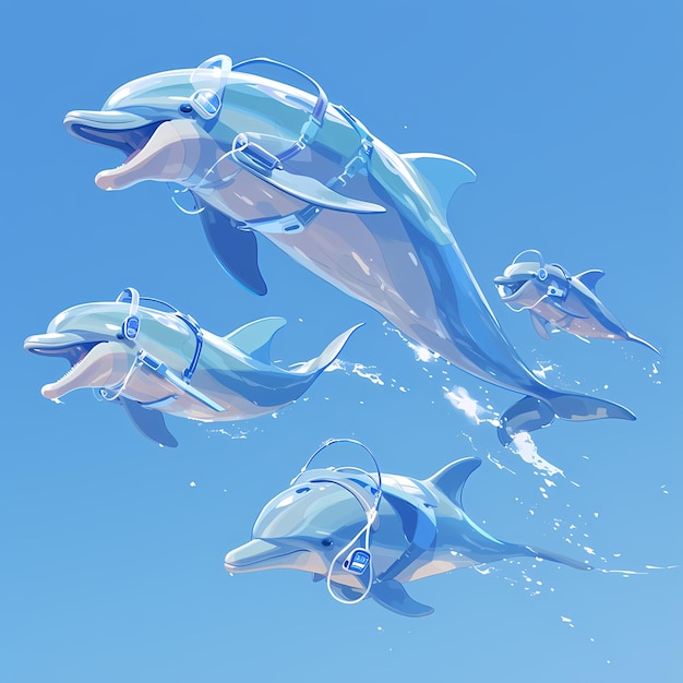 Plongez avec les dauphins d'élégance