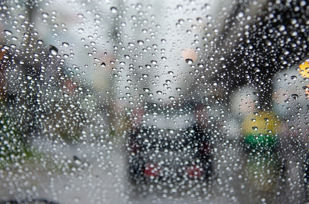 La Pluie A Brouillé Les Embouteillages.