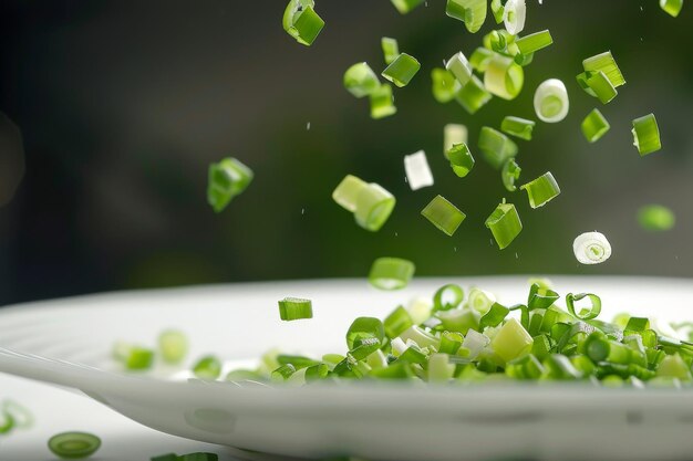 La pluie d'oignons verts