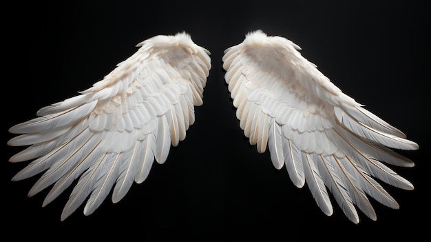 Les plumes d'élégance des anges