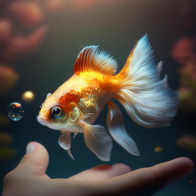 Les plus belles images colorées du monde de Goldfishfacts Generative AI