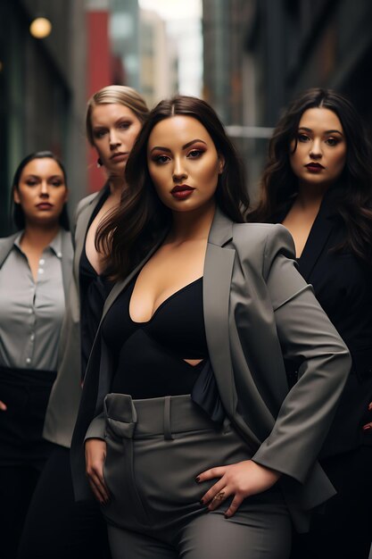 PlusSize CEOs Manager Une célébration de la diversité et de la confiance grâce à l'autonomisation numérique