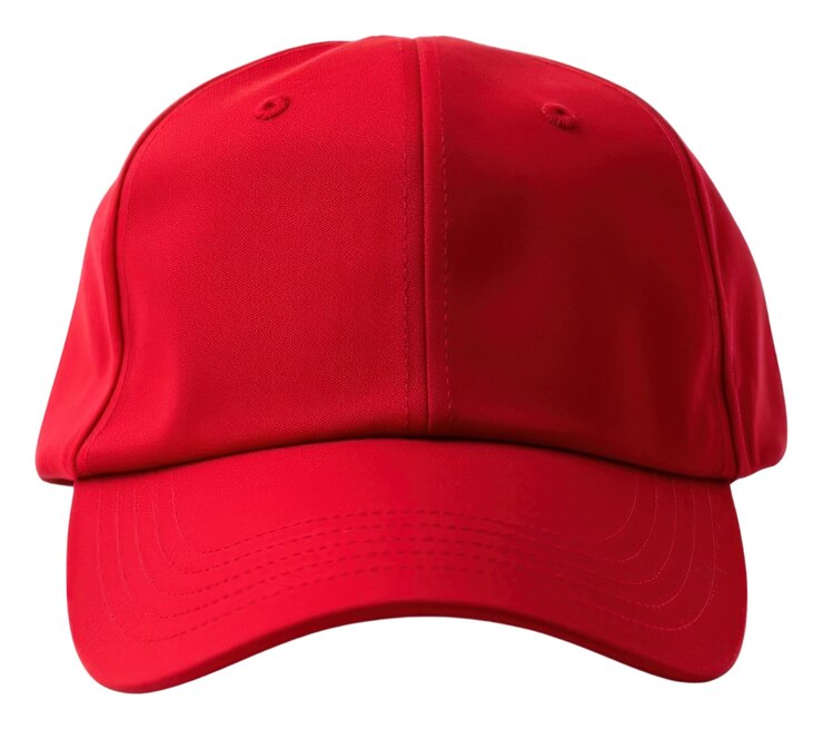 Photo png une casquette de baseball rouge, un couvre-chef à fond blanc