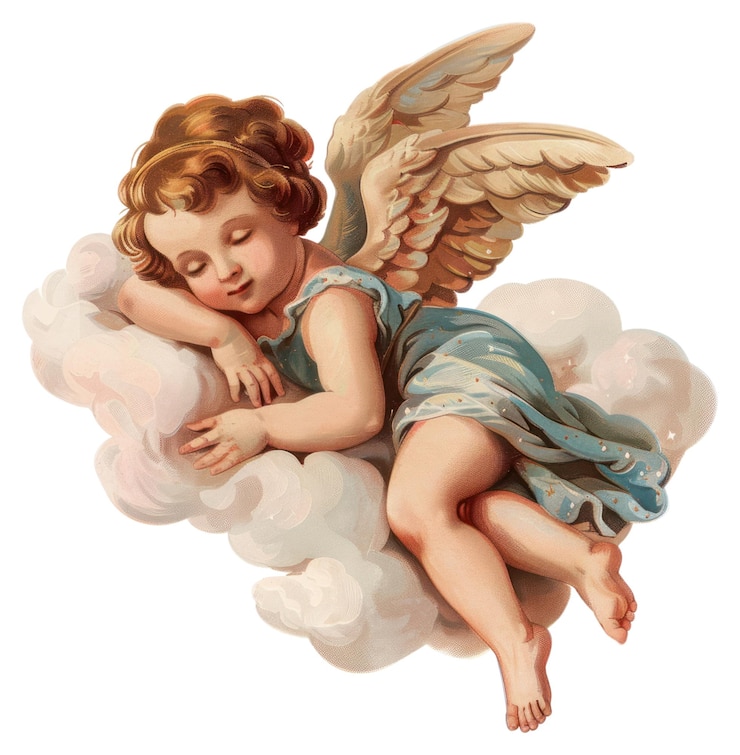 Photo png cute illustration de cupidon archange personne humaine