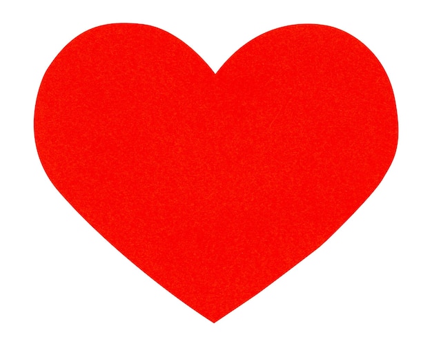 Png Modèle de papier à cœur rouge élément d'artisanat à la main