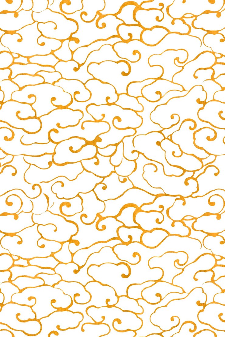 Photo png nuage d'or motif d'art chinois à l'arrière-plan