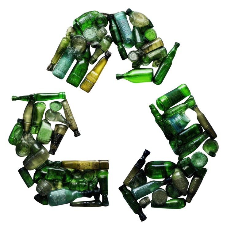 Photo png recyclage des accessoires à fond blanc