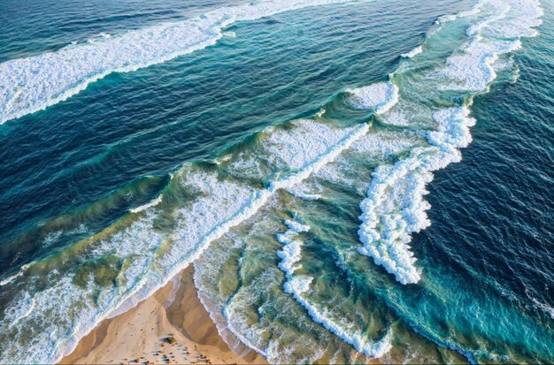 Poésie du paysage marin La danse des vagues et du rivage