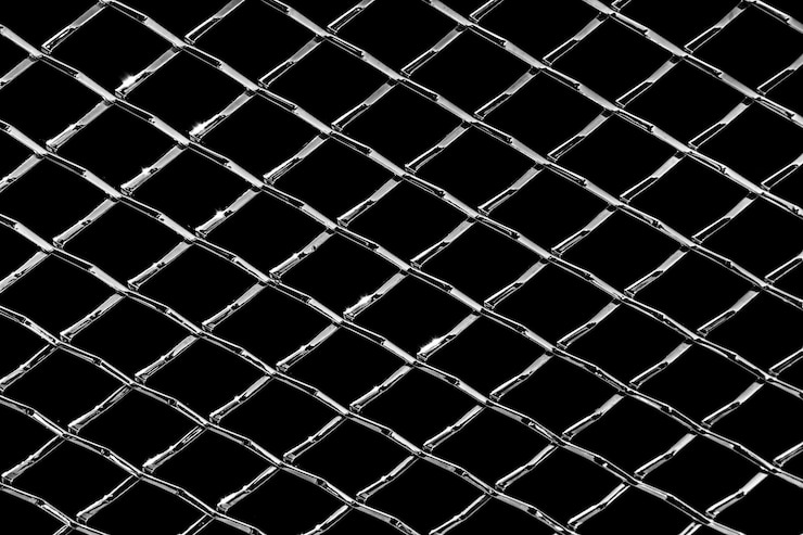 Photo poignée en chrome diamantée propre et brillante