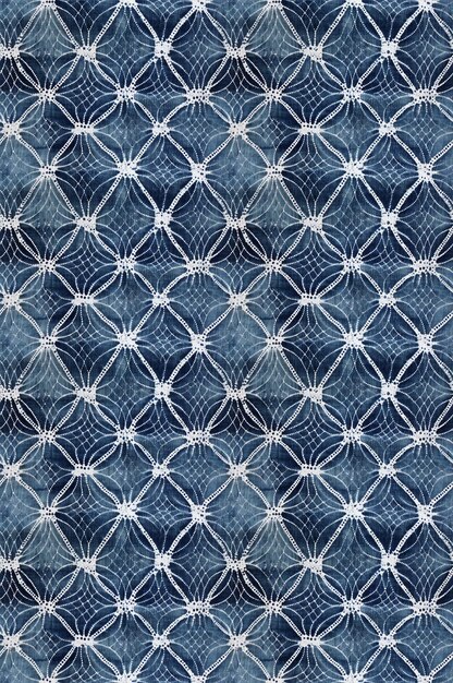 Photo point indigo shibori sashiko