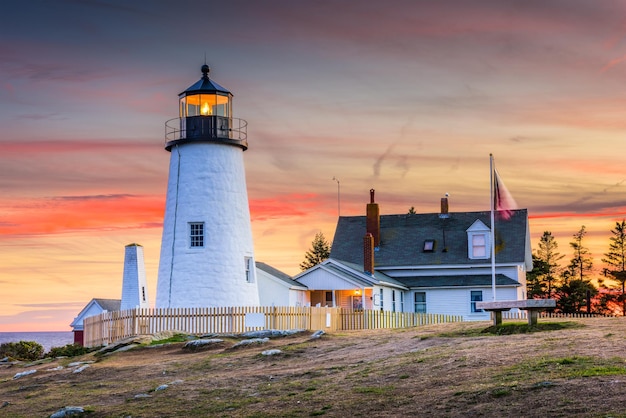 Photo point lumineux pemaquid