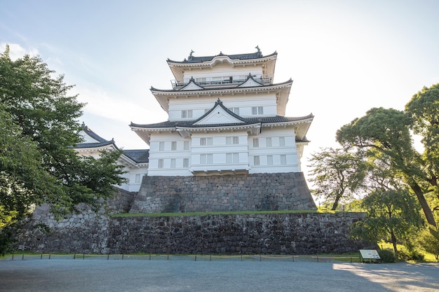 Point de repère du château d'Odawara dans la ville d'Odawara dans la préfecture de Kanagawa au Japon