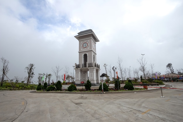 Photo point de repère de la gare de fansipan