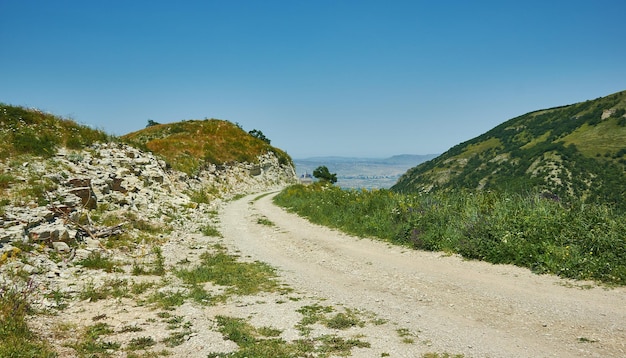 Point de repère naturel de Sulak Canyon