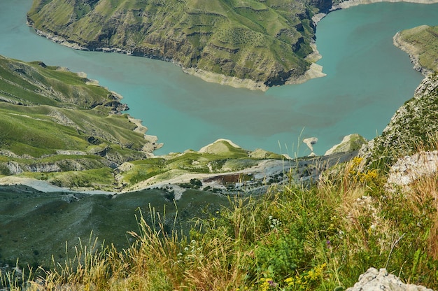 Point de repère naturel de Sulak Canyon