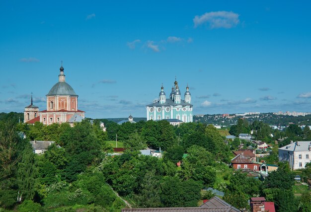 Point de repère de smolensk, Russie, ville de l'anneau d'or russe