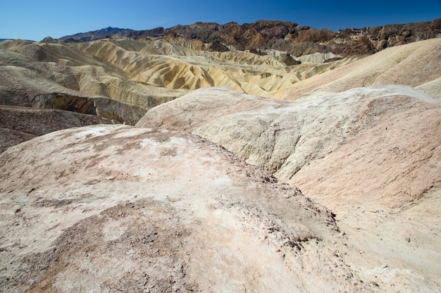 Point Zabriskie. Parc national de la vallée de la mort. Californie. Etats-Unis