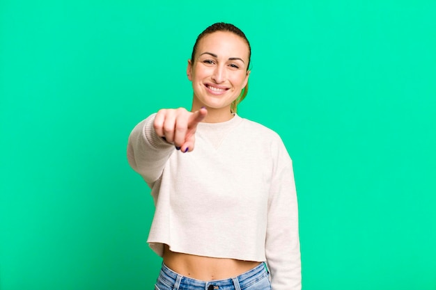 pointant la caméra en vous choisissant