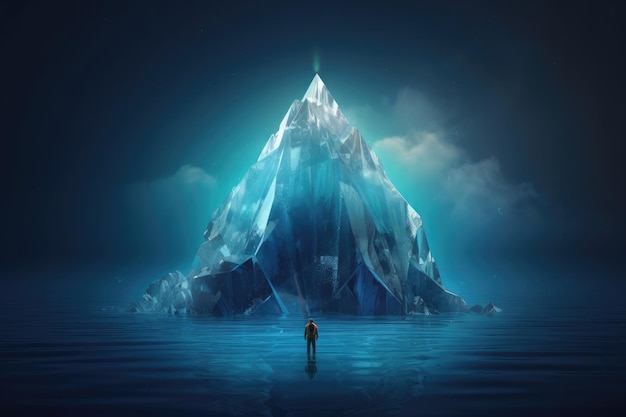 Pointe d'un iceberg