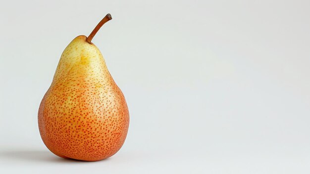 poire sur fond blanc isolé