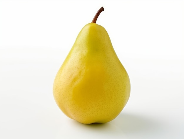 Une poire fruit isolé sur fond blanc