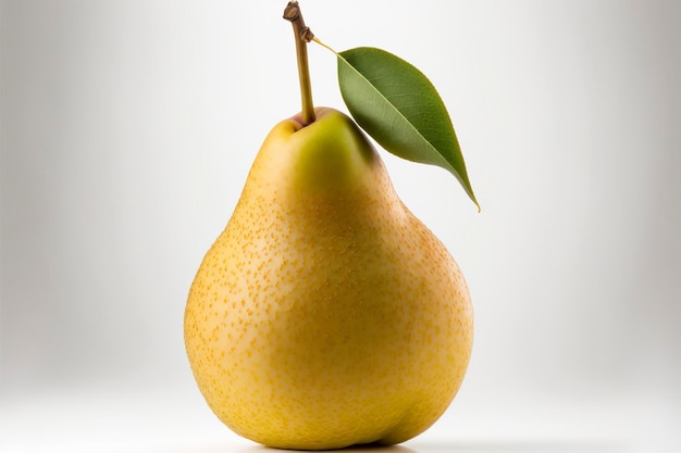 Poire jaune mûre