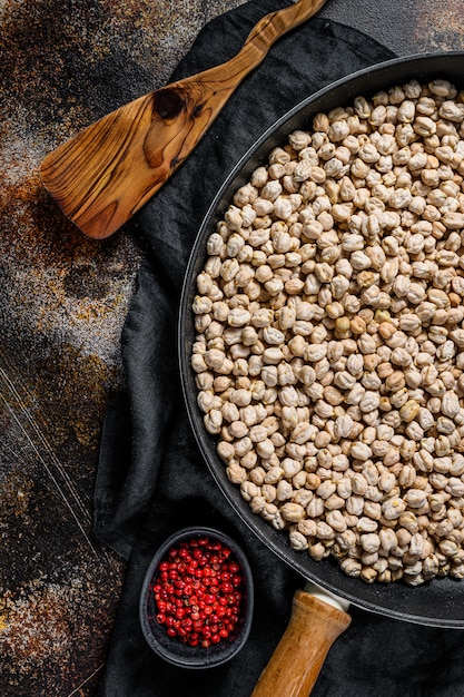 Pois chiches rôtis au paprika fumé.