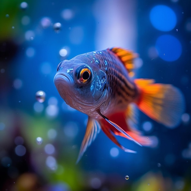 Photo poisson aquarium animal