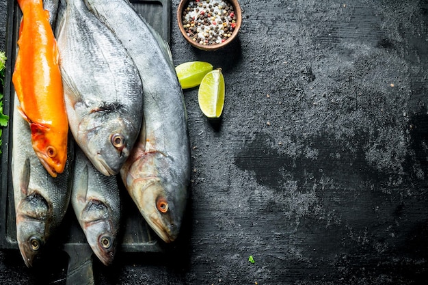 Poisson fraîchement pêché