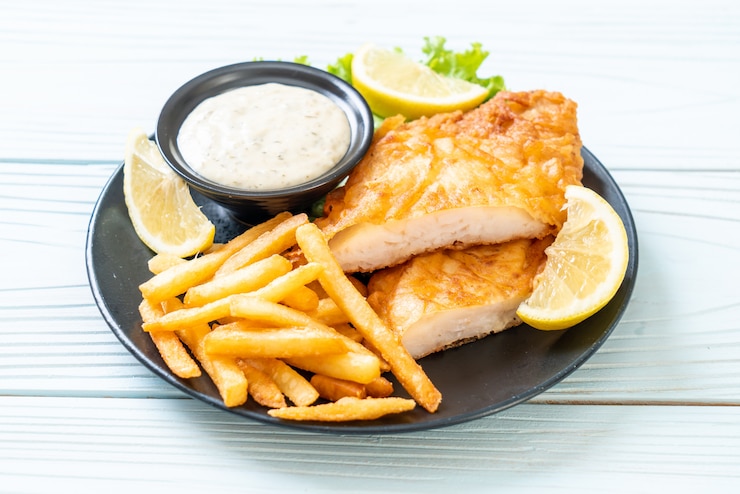 Photo poisson et frites