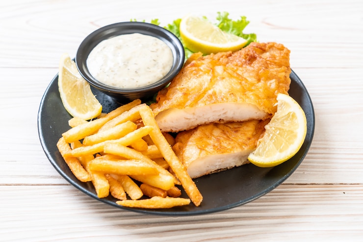 Photo poisson et frites