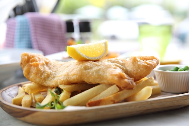 Poisson et frites