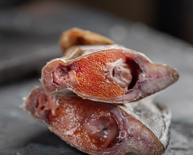 Poisson gardon séché salé Apéritif de poisson pour la bière