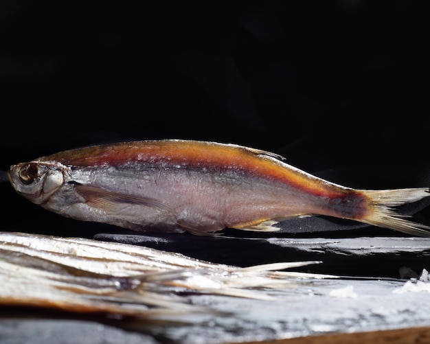 Poisson gobie séché salé Apéritif de poisson pour la bière