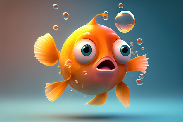 Un poisson avec un gros nez et un gros nez