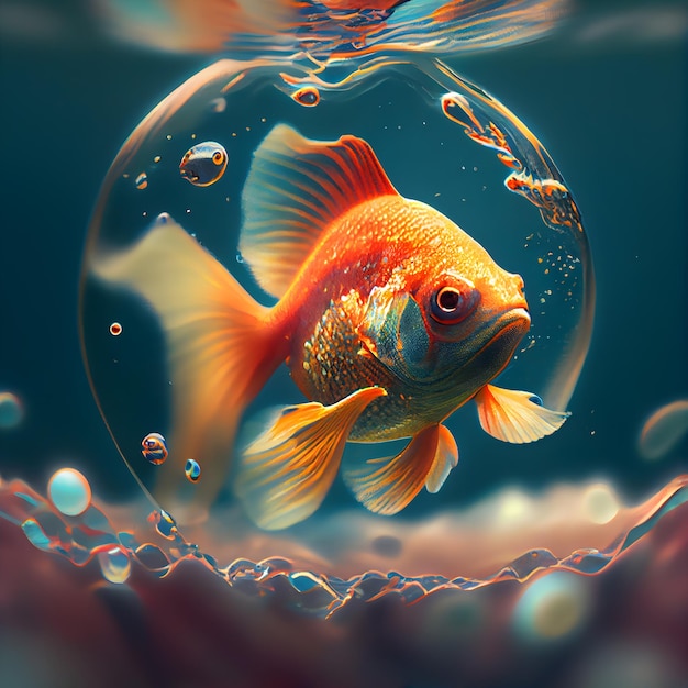 modèle 3D de Collection de poissons à queue de poisson rouge - TurboSquid  1939051