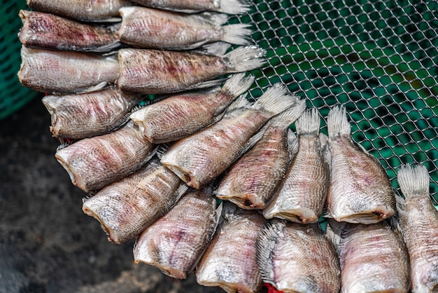 Poisson salé séché