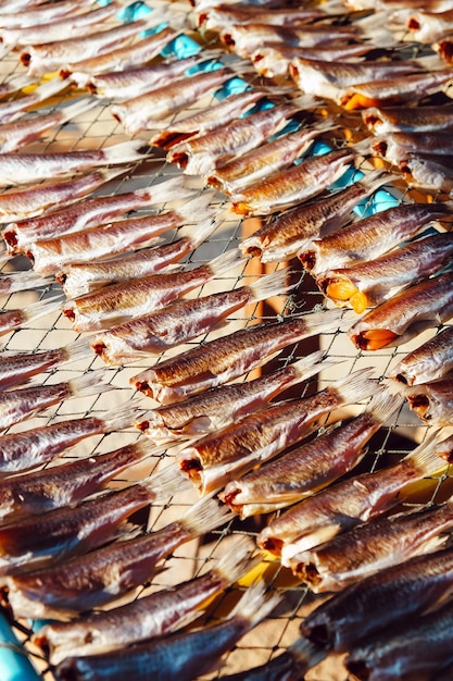 Poisson séché maison