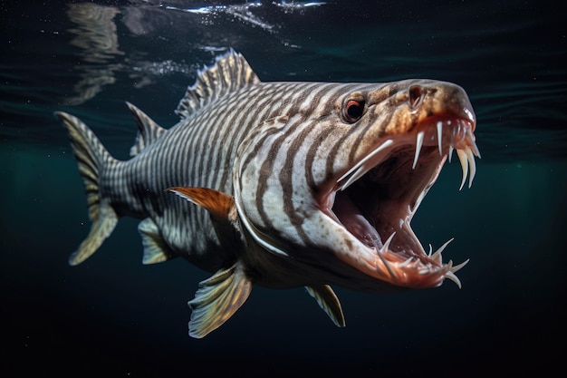 Poisson tigre africain