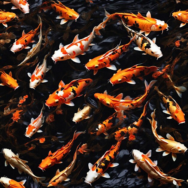 Photo poissons dans l'eau