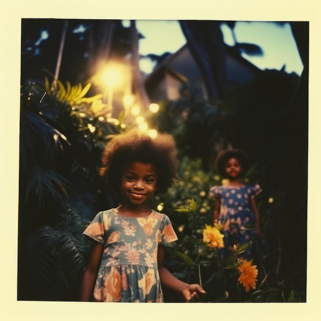 Des polaroids vintage dévoilent les aventures magiques des enfants noirs américains.