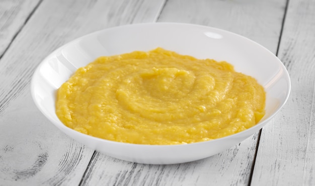 Polenta traditionnelle italienne