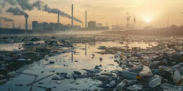 Photo pollution de l'environnement