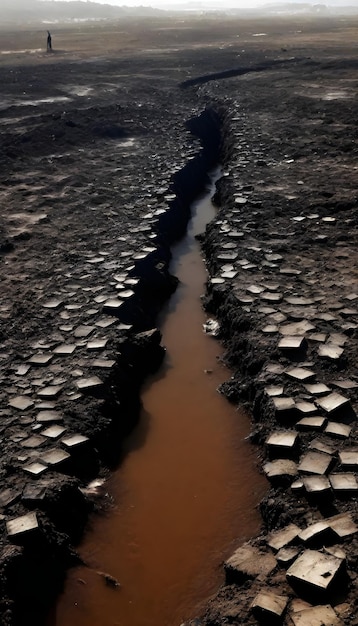 pollution de la terre