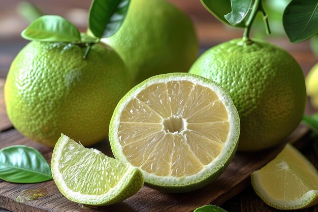 Photo pomelo table de cuisine isolée publicité professionnelle photographie alimentaire