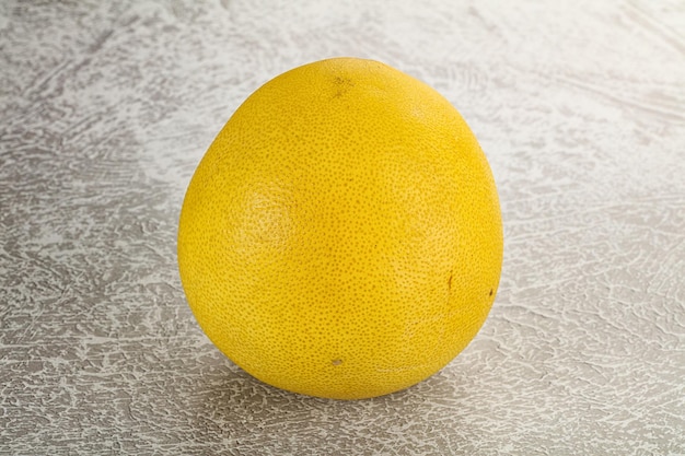 Photo pomelo tropical sucré jaune frais