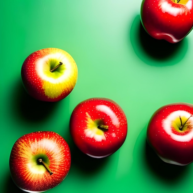 Pomme Fruit avec fond blanc